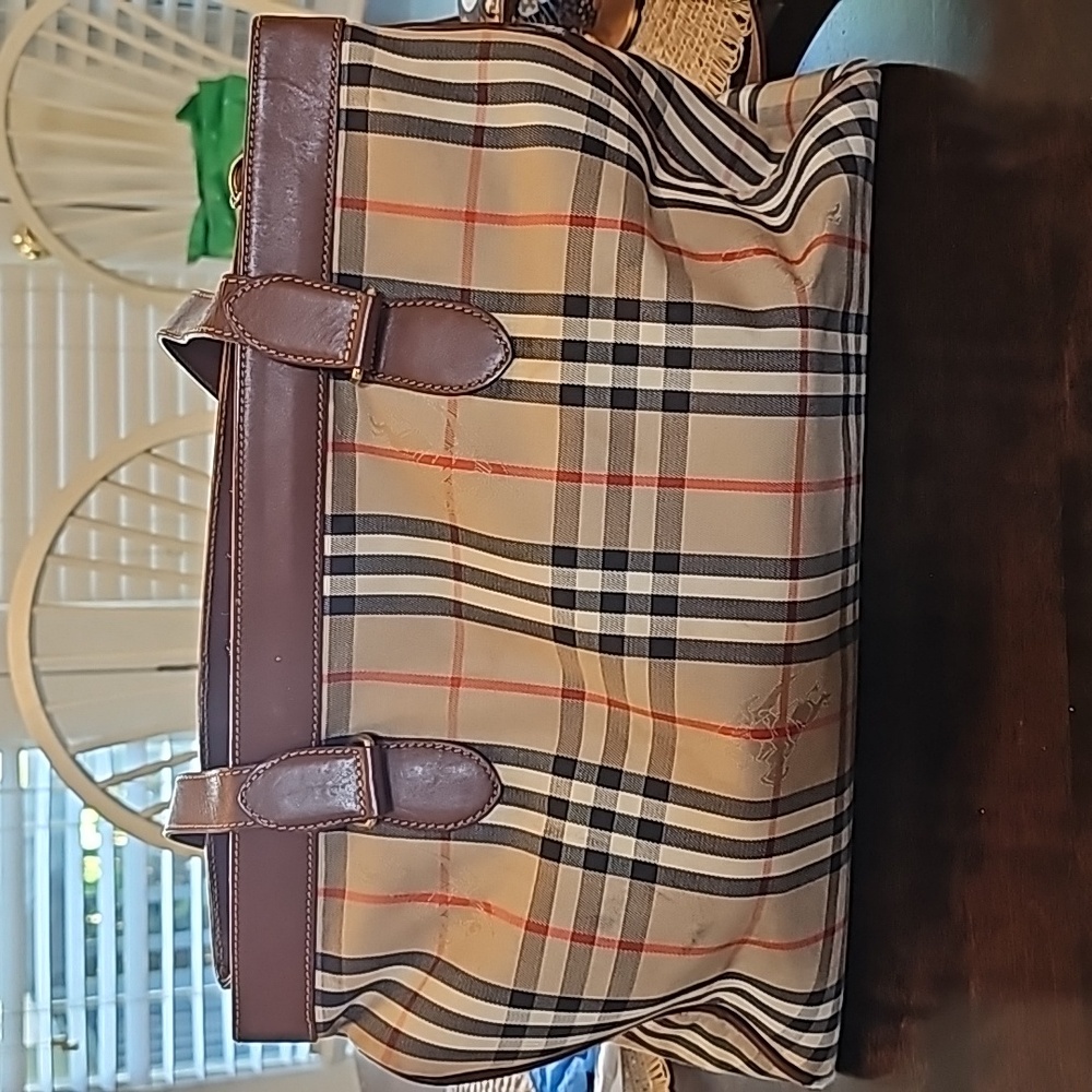 Large Burberry bag